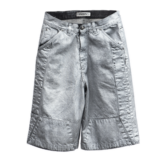 GRAPHITE selvedge shorts