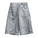 GRAPHITE selvedge shorts