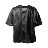 MECCHA leather tee