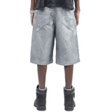 GRAPHITE selvedge shorts