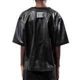 MECCHA leather tee