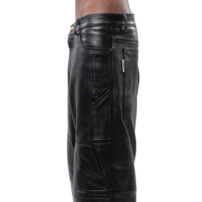 MECCHA leather pants