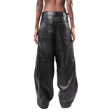 MECCHA leather pants