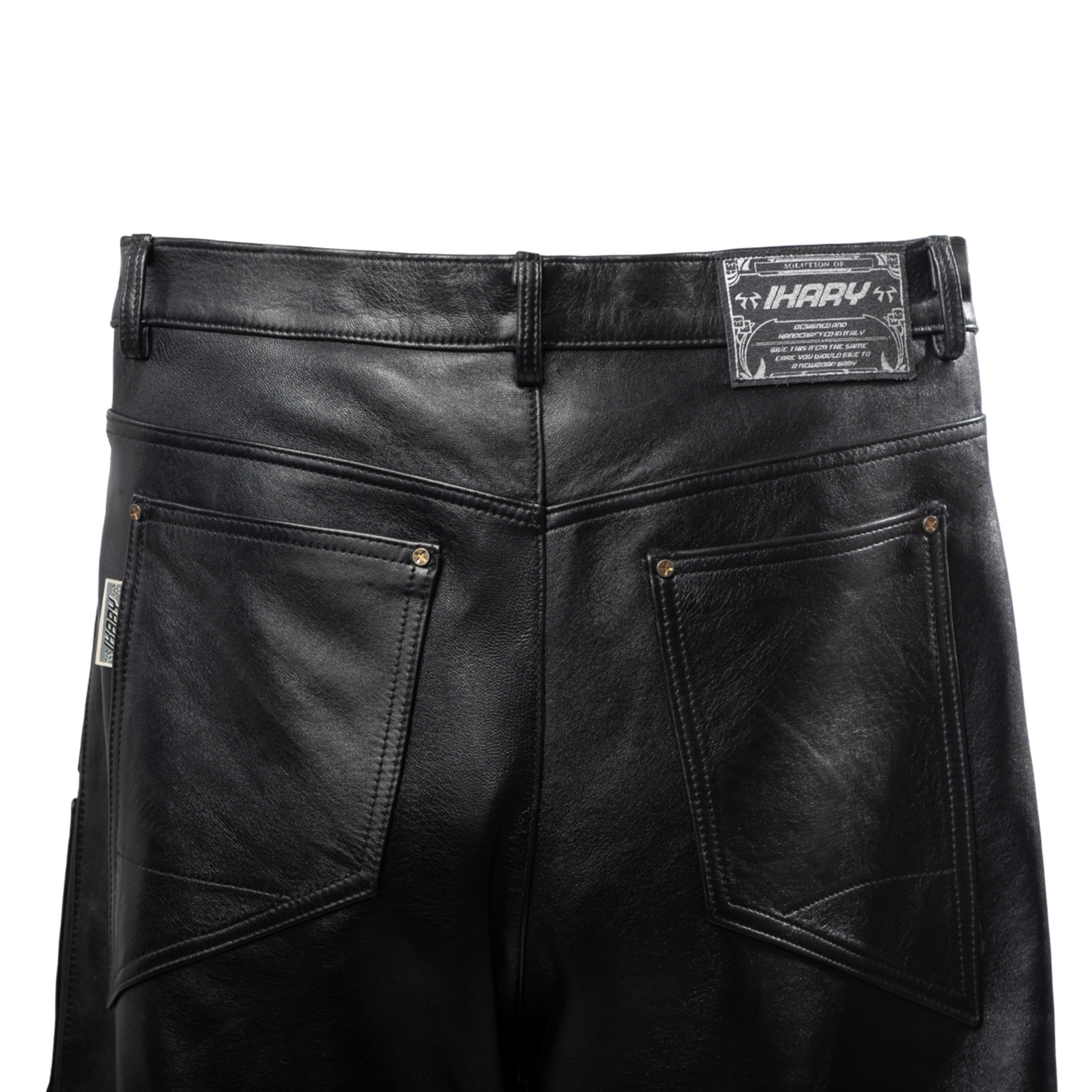 MECCHA leather pants