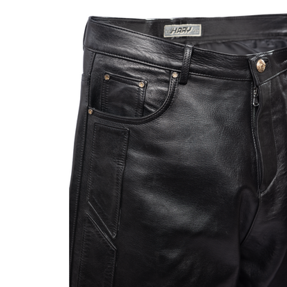 MECCHA leather pants