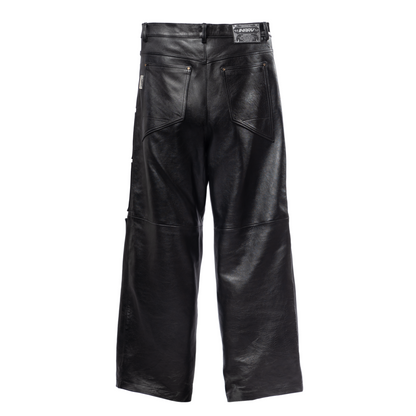MECCHA leather pants