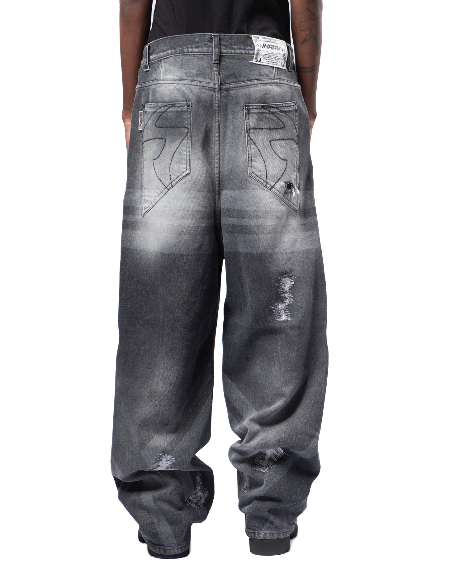 SASHIKO denim pants