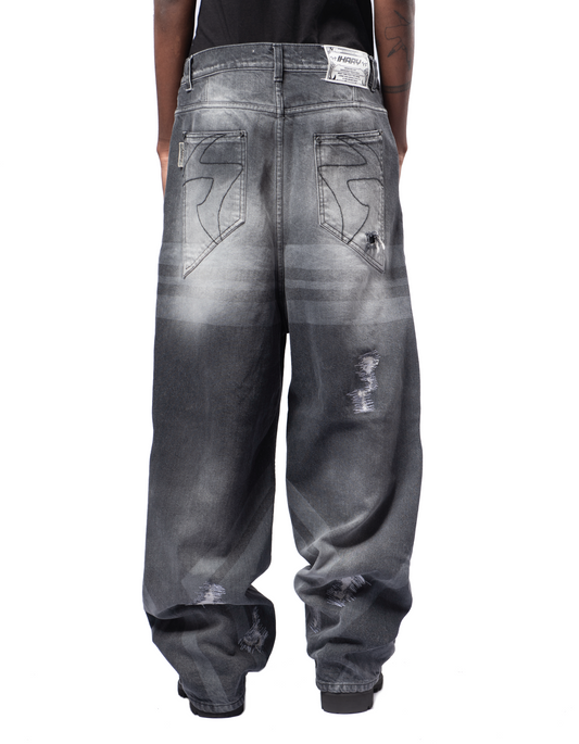 SASHIKO denim pants