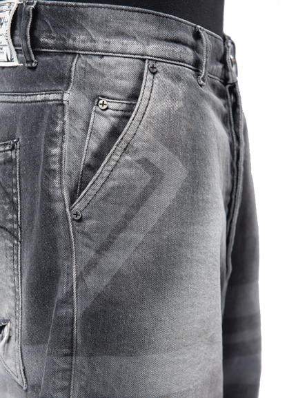 SASHIKO denim pants
